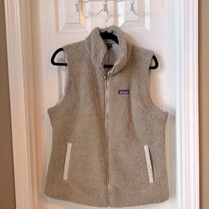 Patagonia Vest, Beige Size XL